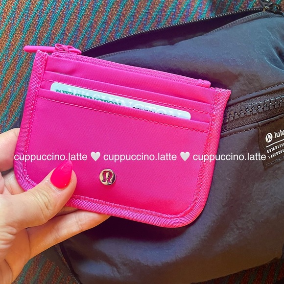 🩷NWT🩷Lululemon True Identity Wallet - Sonic Pink - Picture 4 of 8